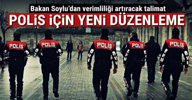 Polislerin çalışma saatlerine düzenleme