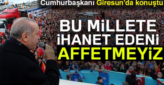 Cumhurbaşkanı Erdoğan'dan önemli açıklamalar