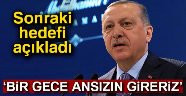 Erdoğan'dan Sincar'a operasyon mesajı