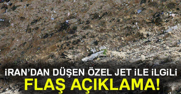İran'dan düşen özel jetin karakutusuna ilişkin açıklama