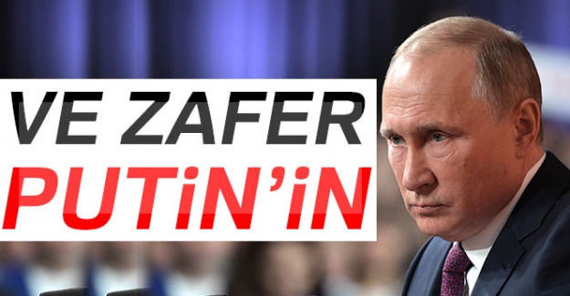 Rusya'daki başkanlık seçiminin galibi Putin oldu