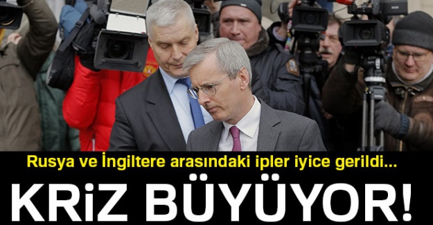 Rusya ve İngiltere arasındaki kriz büyüyor