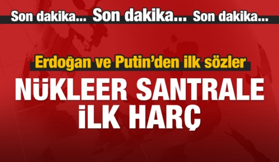 Akkuyu Nükleer Santrali için ilk harç