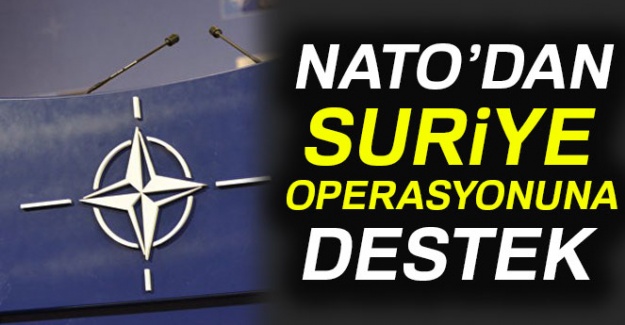 NATO’dan Suriye operasyonuna destek
