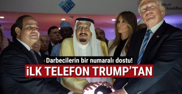 Yeniden seçilen Sisi'yi ilk tebrik eden Trump oldu