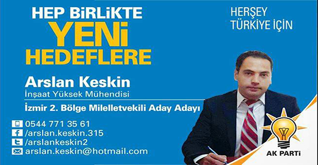 AK Partili Keskin: Bu kutlu yürüyüşü hiç kimse durduramayacak
