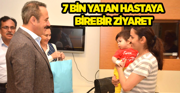 AK Parti İzmir'den 7 bin yatan hastaya birebir ziyaret