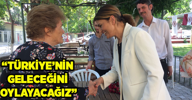 AK Partili Aday Mimar Melek Eroğlu: Türkiye’nin geleceğini oylayacağız