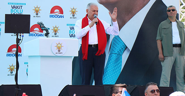Başbakan Yıldırım: 'AK Parti'ye, millete dua etsinler'