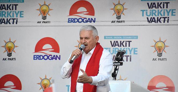Başbakan Yıldırım İzmir'de seçim maratonuna başladı