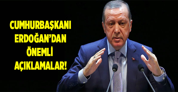 Cumhurbaşkanı Erdoğan'dan Kongre ve Yerel Seçim açıklaması