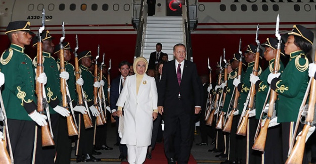 Cumhurbaşkanı Erdoğan Güney Afrika’da