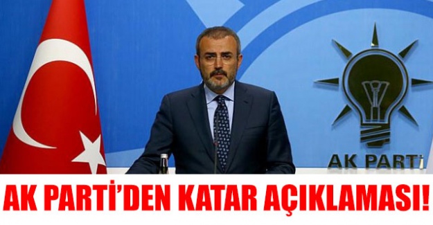 AK Parti'den Katar açıklaması!