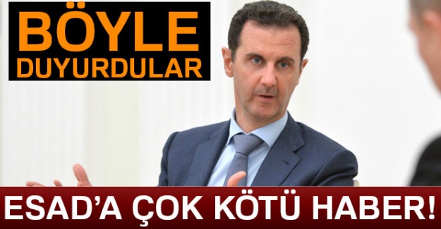 Esad'a çok kötü haber!