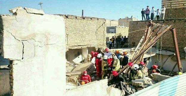 İran'da patlama, binalar çöktü! Çok sayıda ölü var