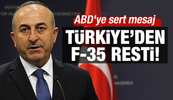 Türkiye'den ABD'ye F-35 resti