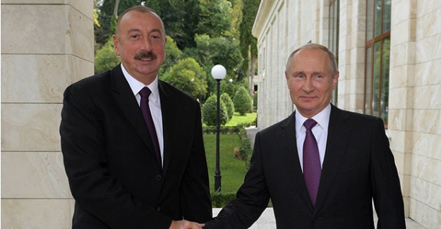 Aliyev, Rusya Devlet Başkanı Putin ile Soçi'de görüştü