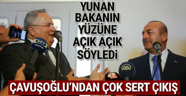 Bakan Çavuşoğlu'ndan çok sert çıkış