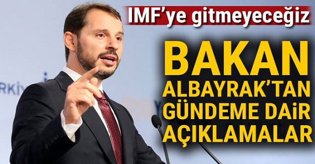 Bakan Berat Albayrak'tan enflasyon açıklaması