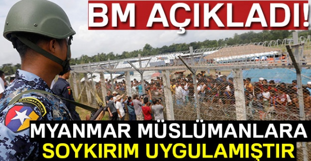 BM: 'Myanmar Müslümanlara soykırım uygulamıştır'