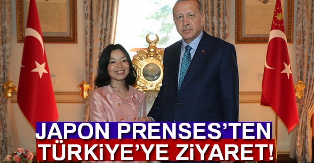 Cumhurbaşkanı Erdoğan Japonya Prensesi ile görüştü