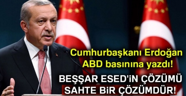 Erdoğan'dan ABD medyasına önemli açıklamalar
