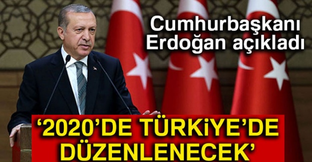 Erdoğan: 'Göçebe Oyunları'nı 2020'de ülkemizde düzenleyeceğiz'