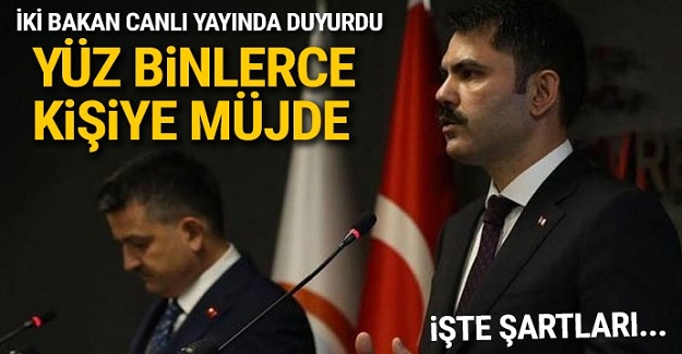 İki bakandan hazine arazisi açıklaması