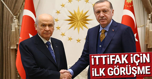 İttifak için ilk görüşme