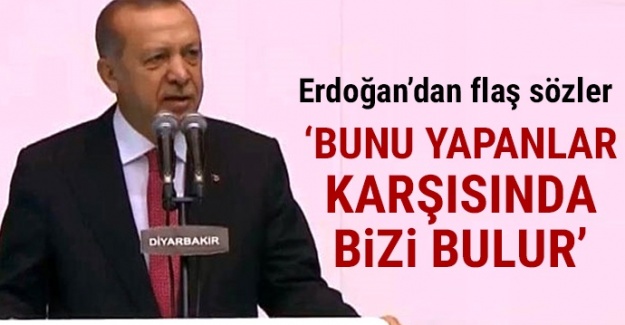 Cumhurbaşkanı Erdoğan'dan flaş sözler