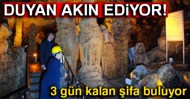 Duyan akın ediyor! 3 gün kalan şifa buluyor