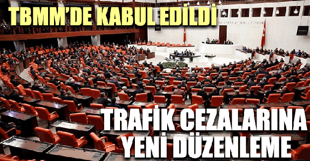 TBMM'de Trafik Kanunu'na ilişkin düzenleme kabul edildi