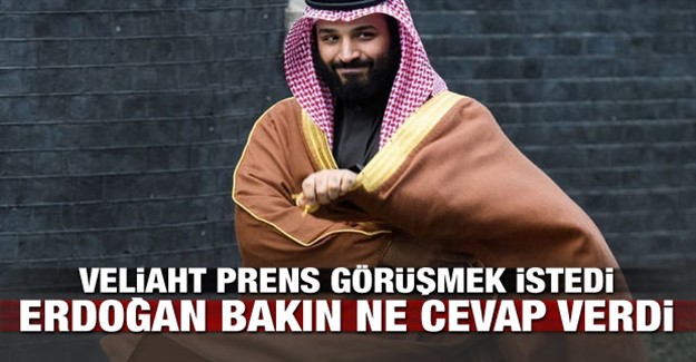 Veliaht Prens'in Görüşme Talebine Erdoğan'dan Yanıt