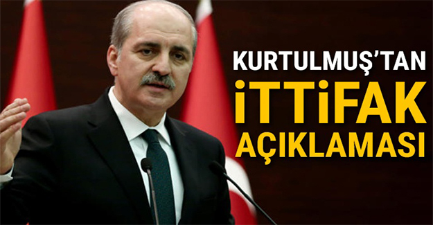 AK Partili Kurtulmuş'dan önemli açıklamalar!
