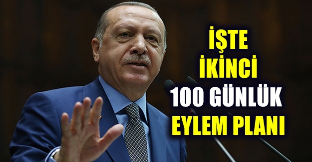 Cumhurbaşkanı Erdoğan ikinci 100 günlük eylem planını açıkladı