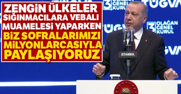 Cumhurbaşkanı Erdoğan'dan önemli açıklamalar