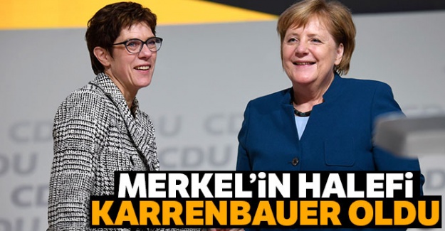 Merkel'in halefi Karrenbauer oldu