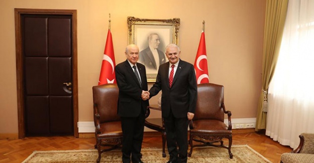 MHP Genel Başkanı Bahçeli, Binali Yıldırım'ı tebrik etti