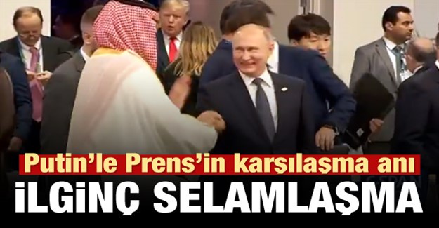 Putin ve Veliaht Prens'in Selamlaşma Şekli Dikkat Çekti