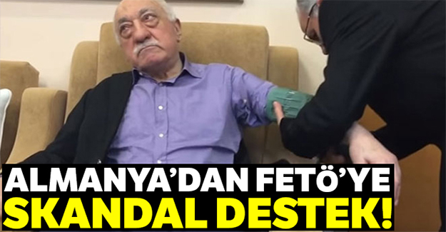 Almanya'dan FETÖ'ye skandal destek