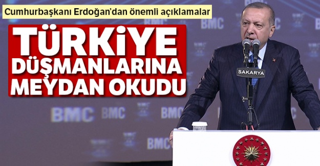 Cumhurbaşkanı Erdoğan'dan önemli mesajlar !
