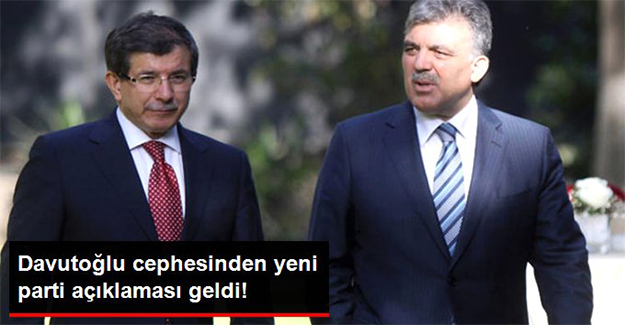Davutoğlu'nun danışmanından 'yeni parti' açıklaması