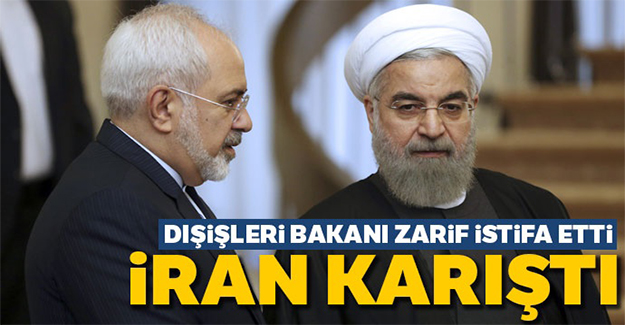İranlı 150 vekilden Ruhani'ye 'Zarif'in istifasını kabul etmemesi' çağrısı
