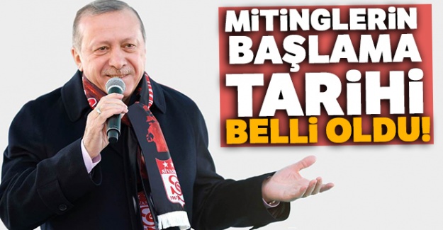 Erdoğan ilk mitingini o ilde yapacak!