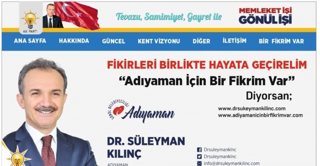 AK Parti Adayı Kılınç 'Mobil Belediyecilik' dönemini başlatacak