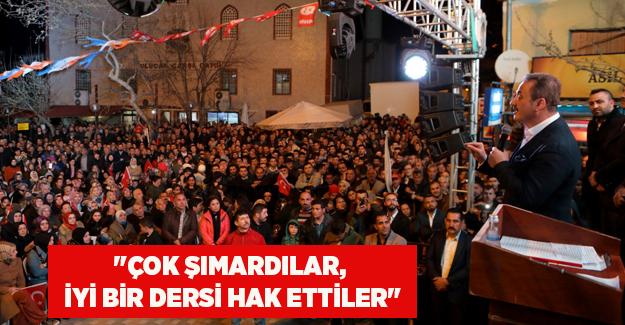AK Partili Şengül: Çok şımardılar, iyi bir dersi hak ettiler