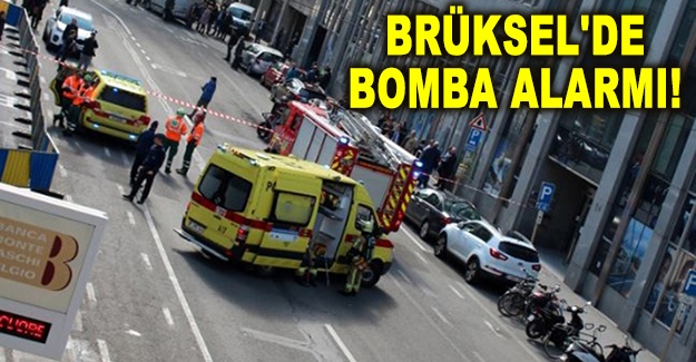 Brüksel'de bomba alarmı!
