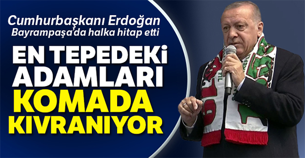 Cumhurbaşkanı Erdoğan'dan Bayrampaşa'da önemli açıklamalar