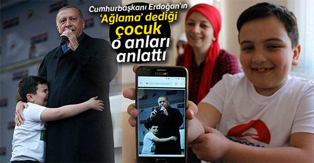 cumhurbaskani erdogan in aglama