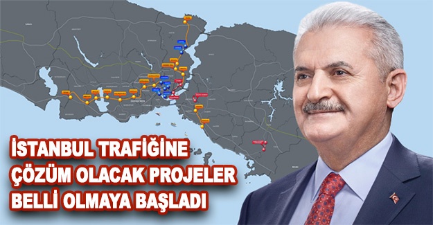 İstanbul trafiğine çözüm olacak projeler belli olmaya başladı